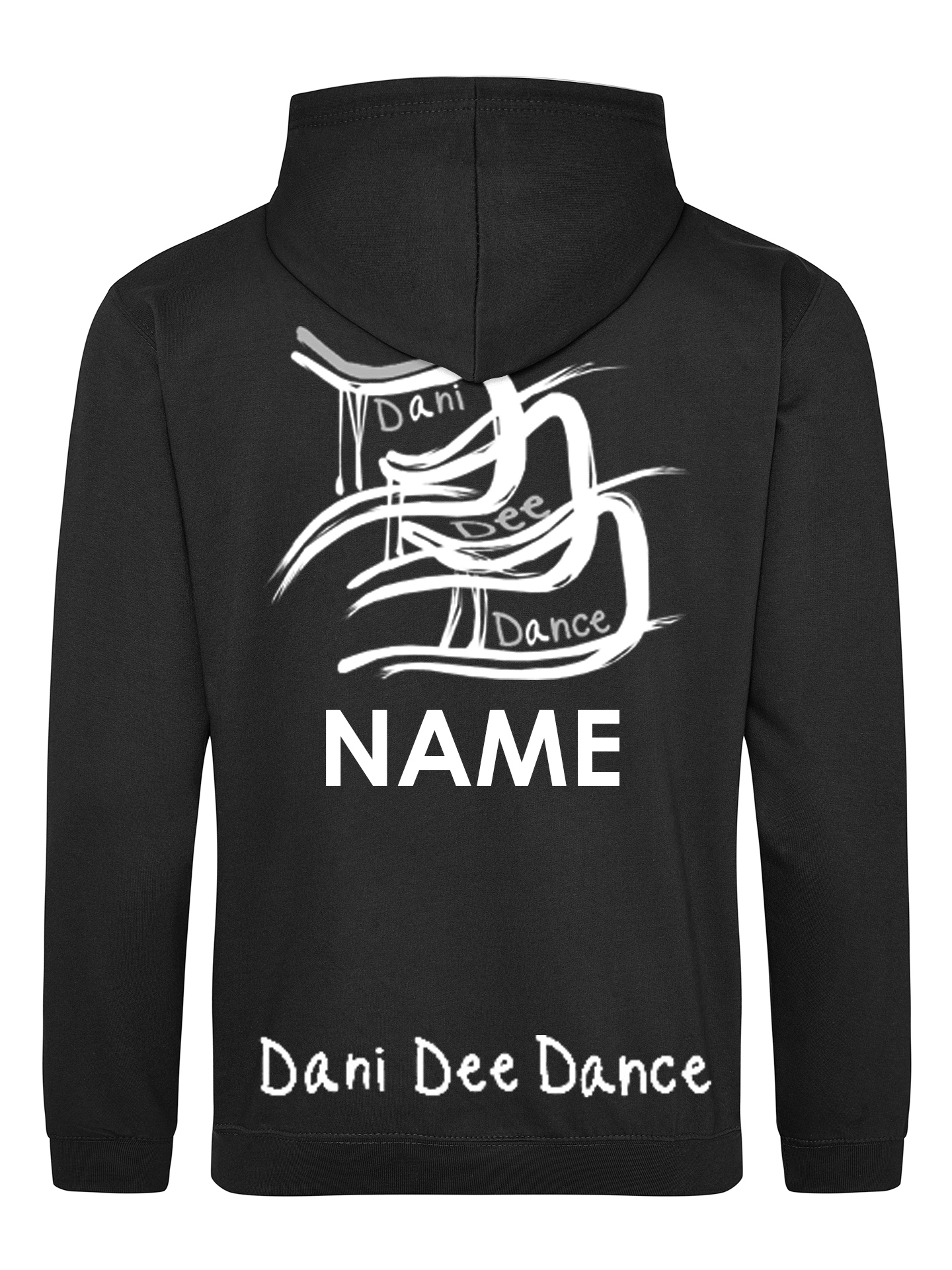 Dani Dee School of Dance Zipped Hoodie - Image 2
