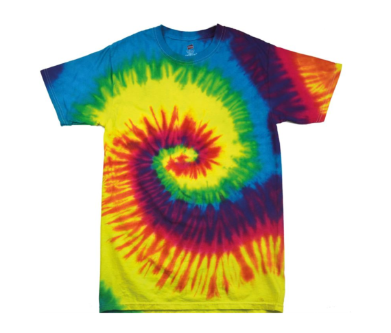 tie dye long sleeve tee