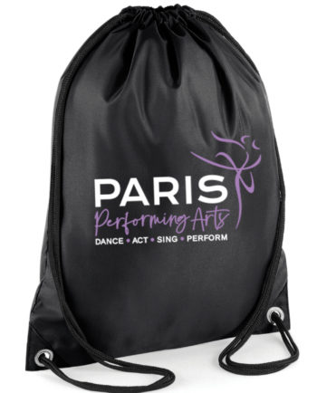 Paris Performing Arts Drawstring Gym Bag