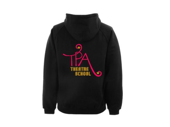 Tpa Theatre School Zipped Hoodie Rock The Dragon