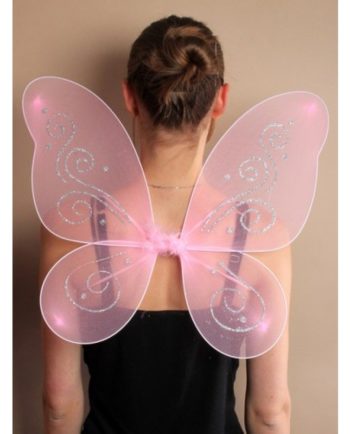White/Pink Fairy Wings