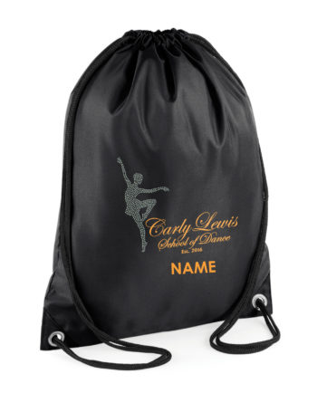Carly Lewis School of Dance Drawstring Gym Bag