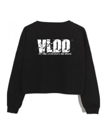 Victoria Lagan Dance and Drama Cropped Street Sweatshirt