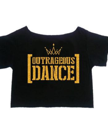 Outrageous Dance Adult Cropped T-Shirt
