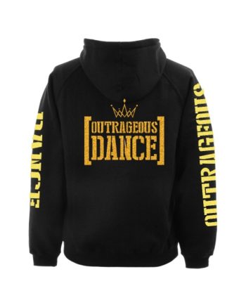 Outrageous Dance Adult Zipped Hoodie