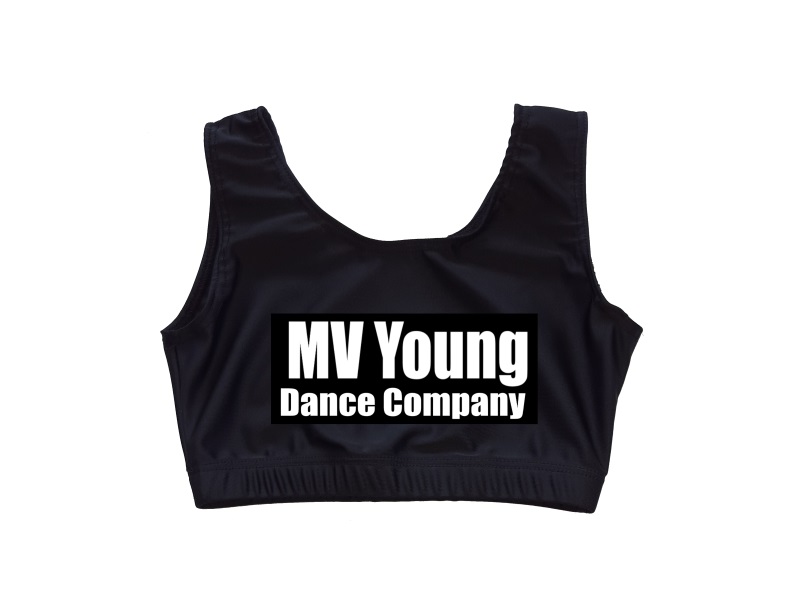 MV Young Dance Company Lycra Crop Top