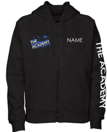 The Academy Zipped Hoodie