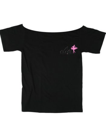 Elite Dancers Academy Off the Shoulder T-Shirt