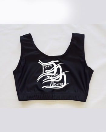 Dani Dee School of Dance Lycra Tank Style Crop Top