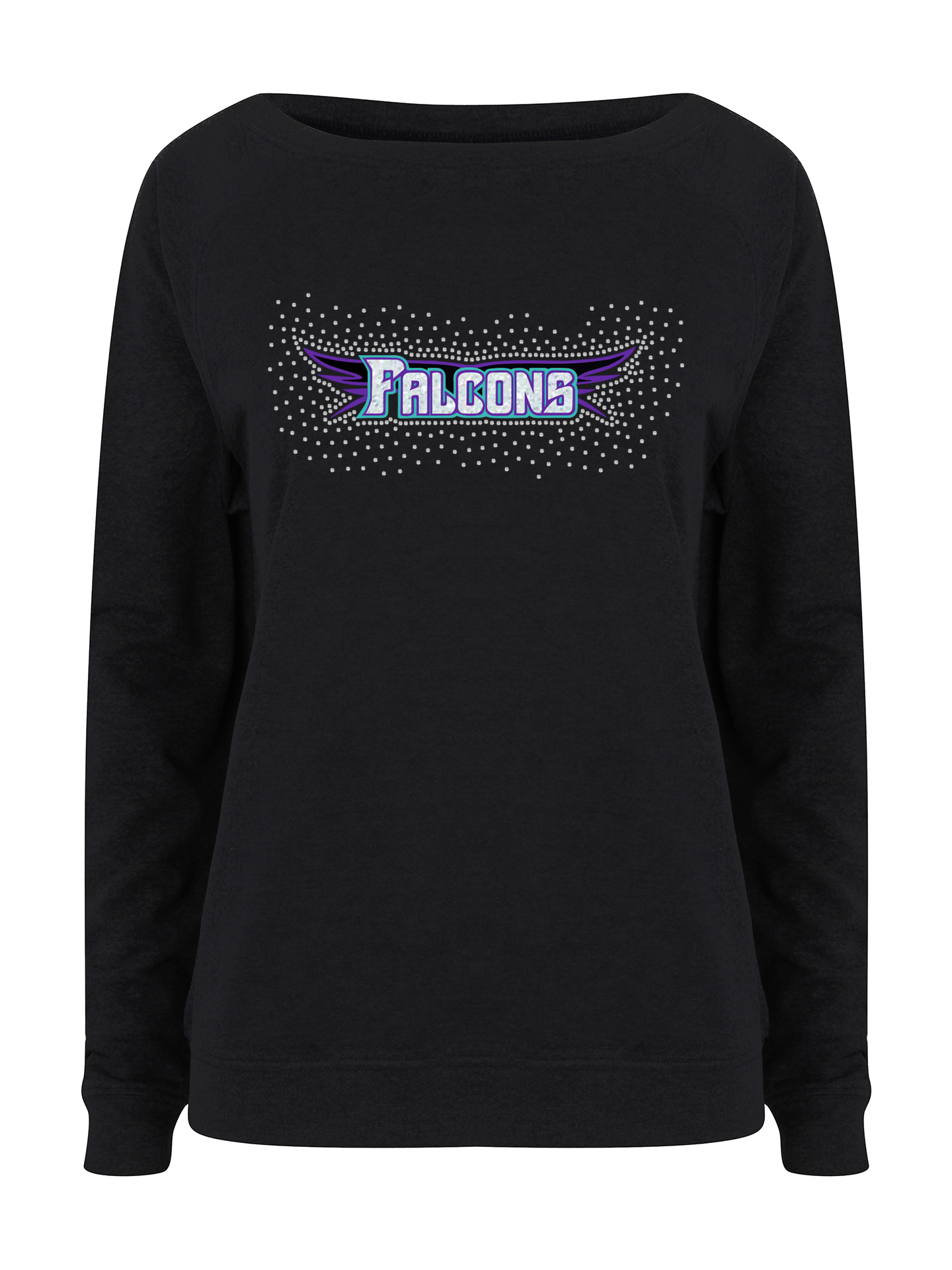 Swansea Falcons Off The Shoulder Jumper