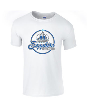 Sapphire Elite White T-Shirt
