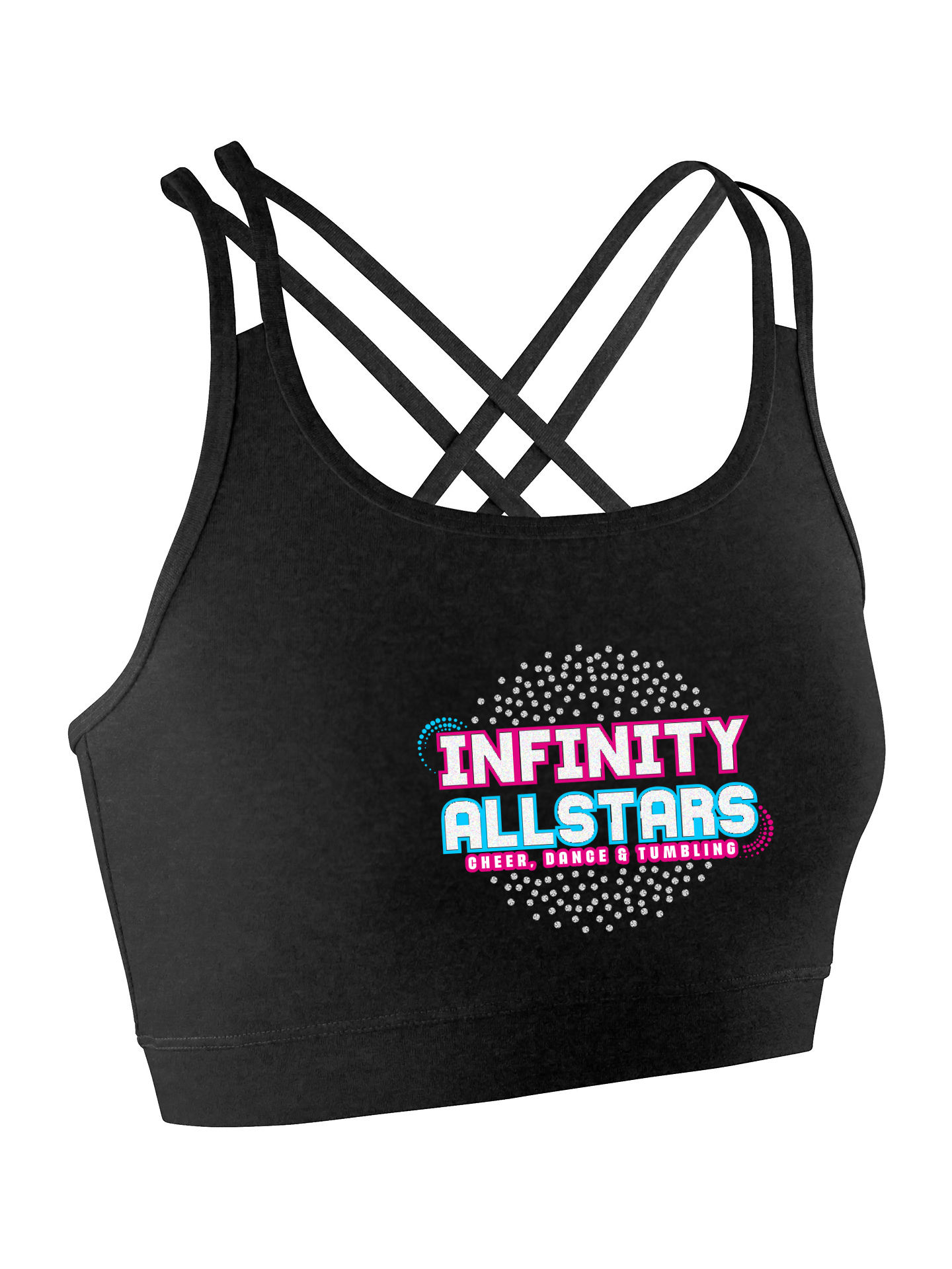 Infinity Allstars Back Detail Crop Top