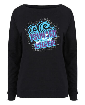 Tsunami Allstars Cheerleading Slouch Sweatshirt