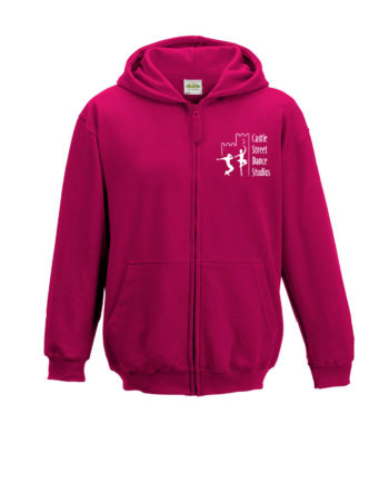Castle Street Dance Studio Zipped Hoodie