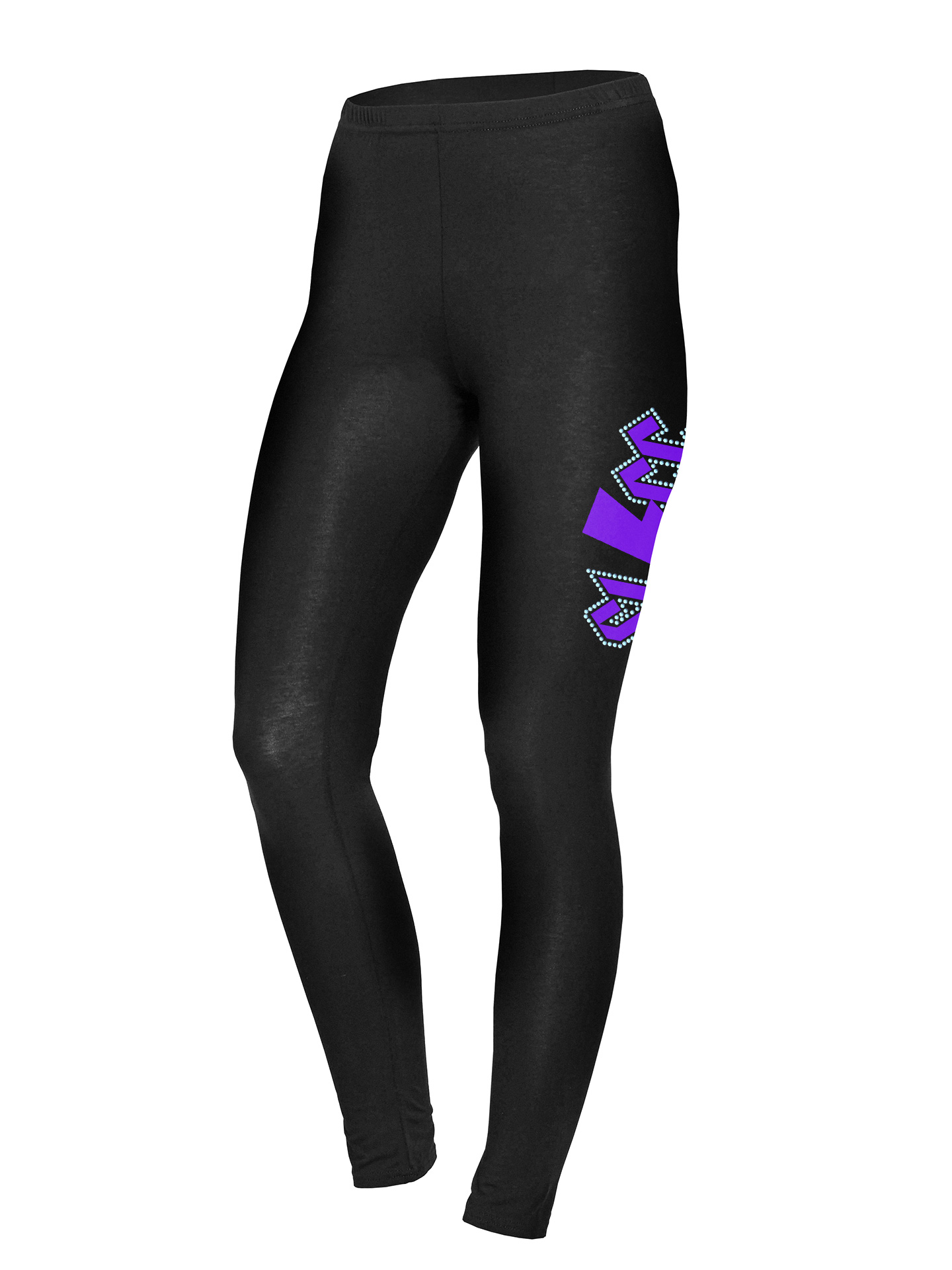 Swindon Lightning Cheerleading Club Cotton Leggings | Rock the Dragon