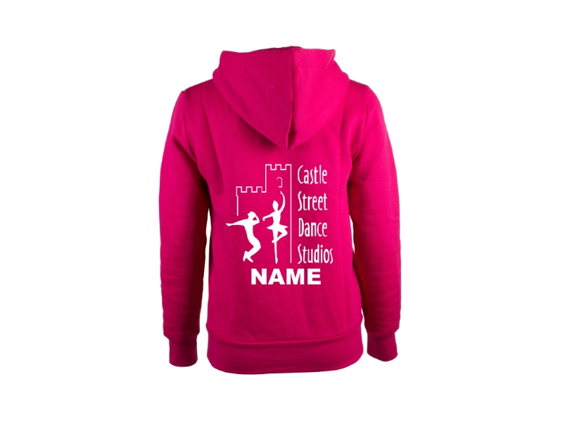 Castle Street Dance Studio Zipped Hoodie - Image 2