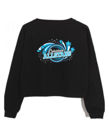 Caterham Allstars Cheerleading Crop Sweatshirt
