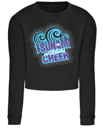 Tsunami Allstars Cheerleading Cropped Sweatshirt