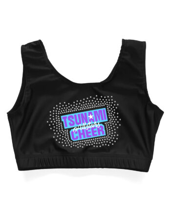 Tsunami Allstars Cheerleading Lycra Crop Top