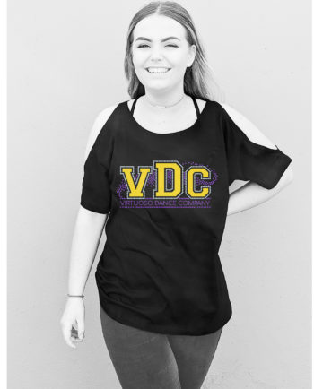 Virtuoso Dance Company Cold Shoulder T-Shirt
