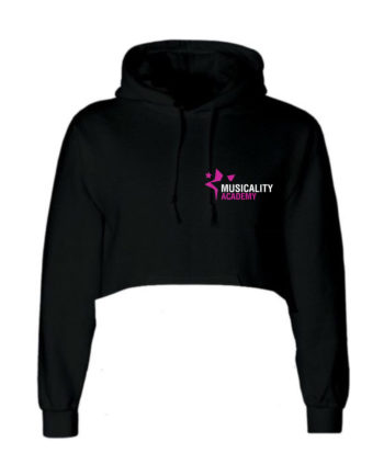 Musicality Academy Adults Crop Pullover Hoodie