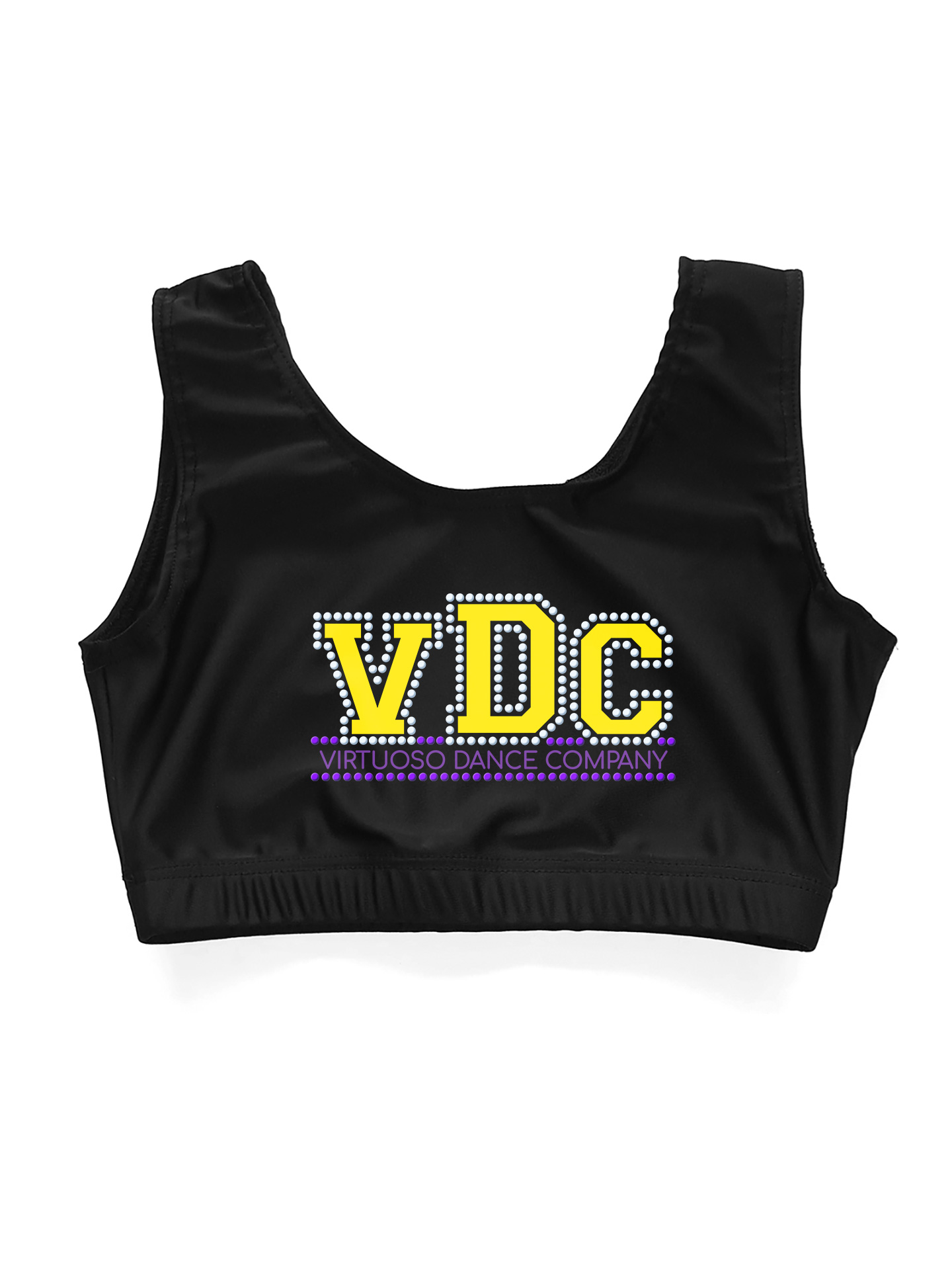 Virtuoso Dance Company Lycra Crop Top
