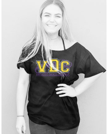 Virtuoso Dance Company Off Shoulder T-Shirt