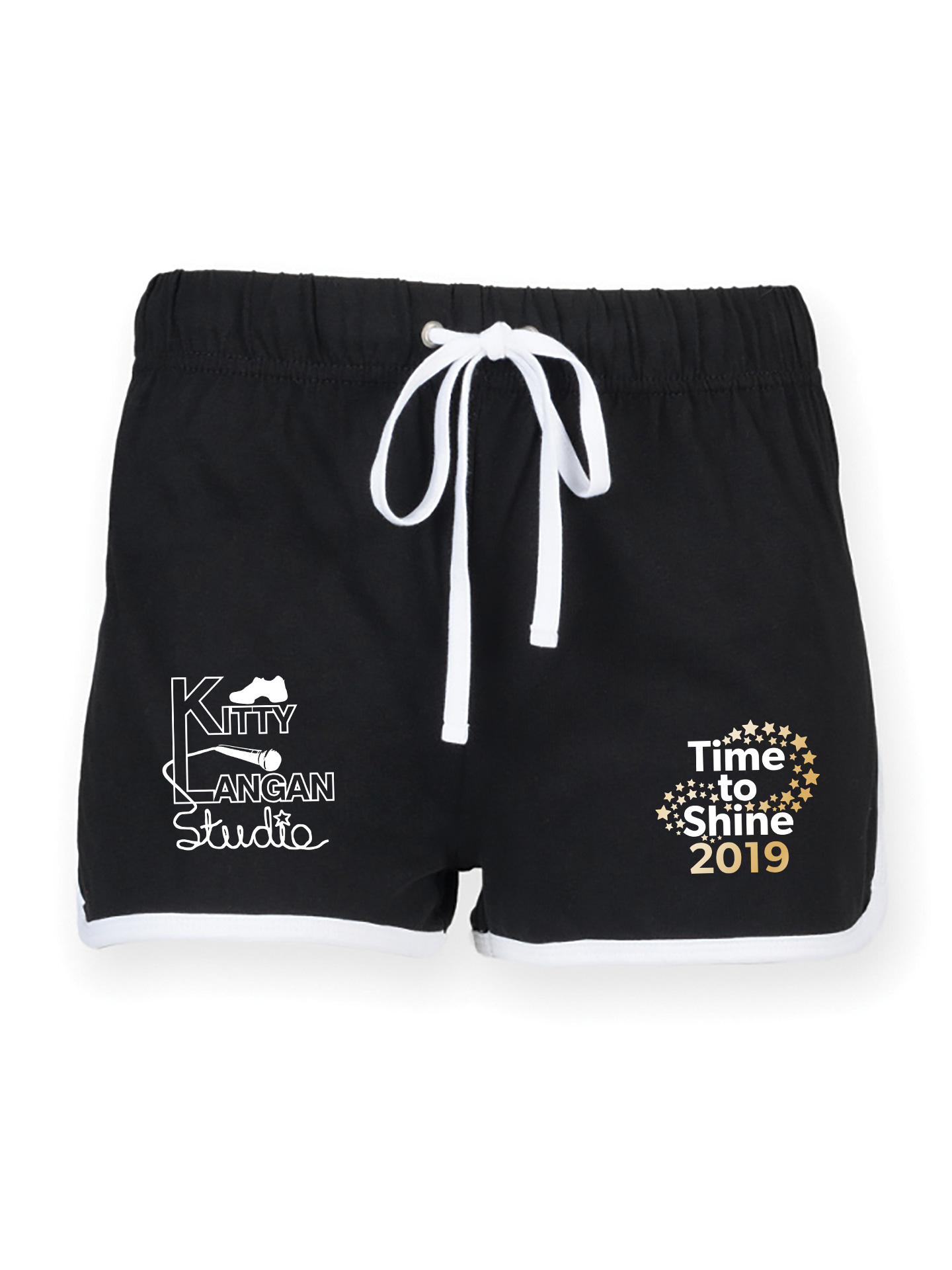 COGO Travel Kitty Langan Studio Retro Shorts