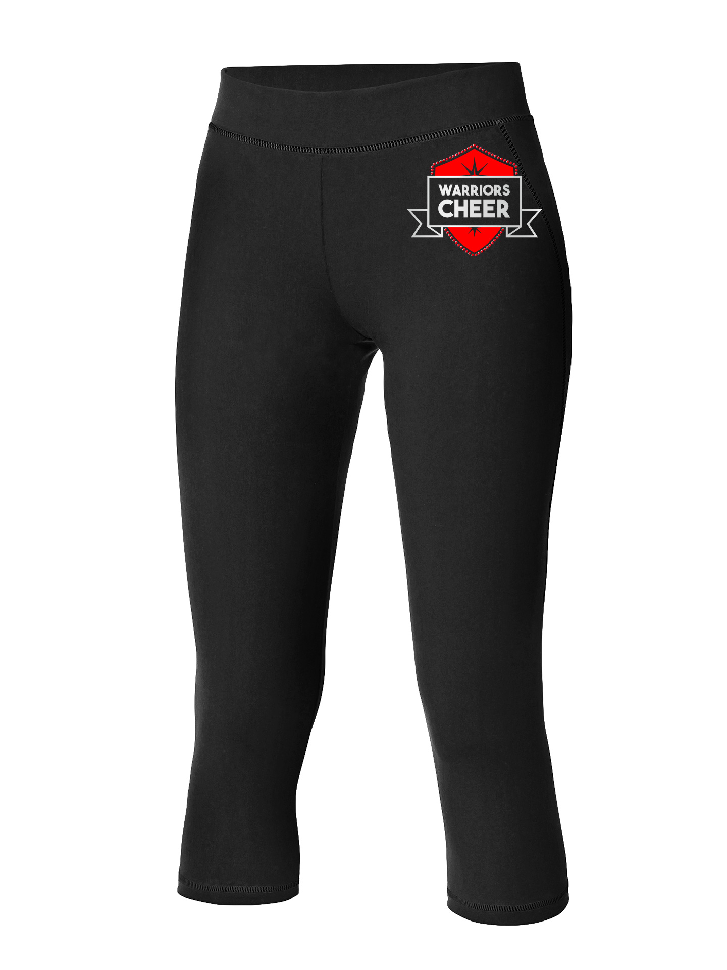 Warriors Cheer Capri Leggings