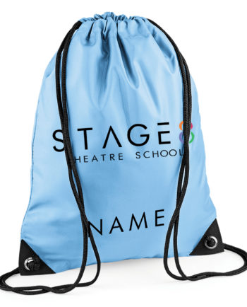 Stage 8 Theatre School Drawstring Gym Bag