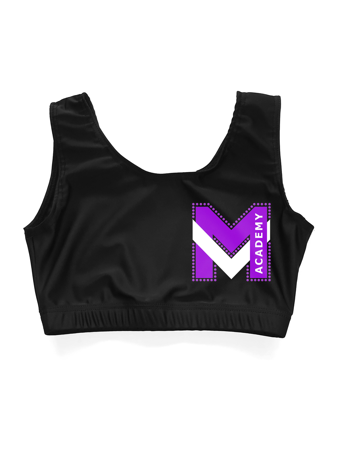 MV Academy Lycra Crop Top