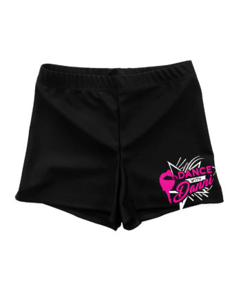 Dance With Danni Strappy Back Lycra Shorts