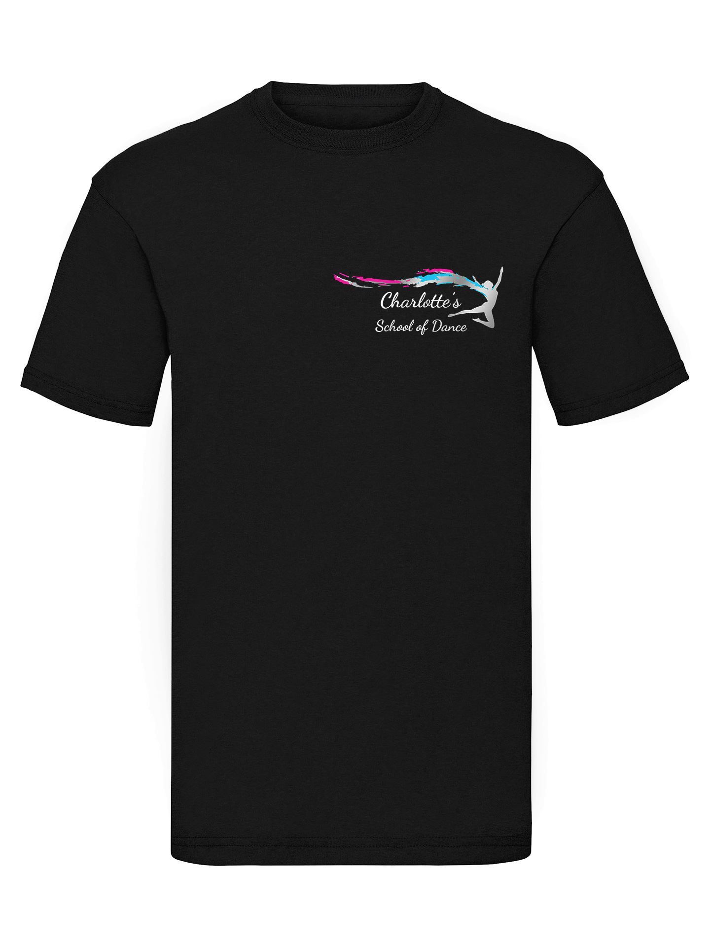 Charlotte's School of Dance Sports Fabric T-Shirt