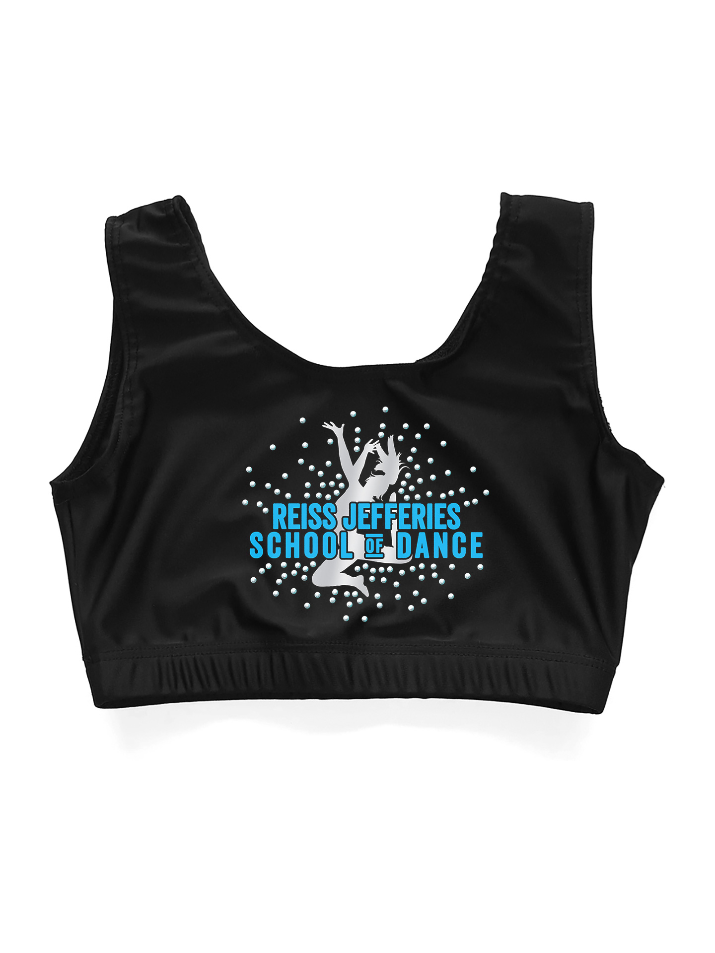 Reiss Jefferies School of Dance Lycra Crop Top