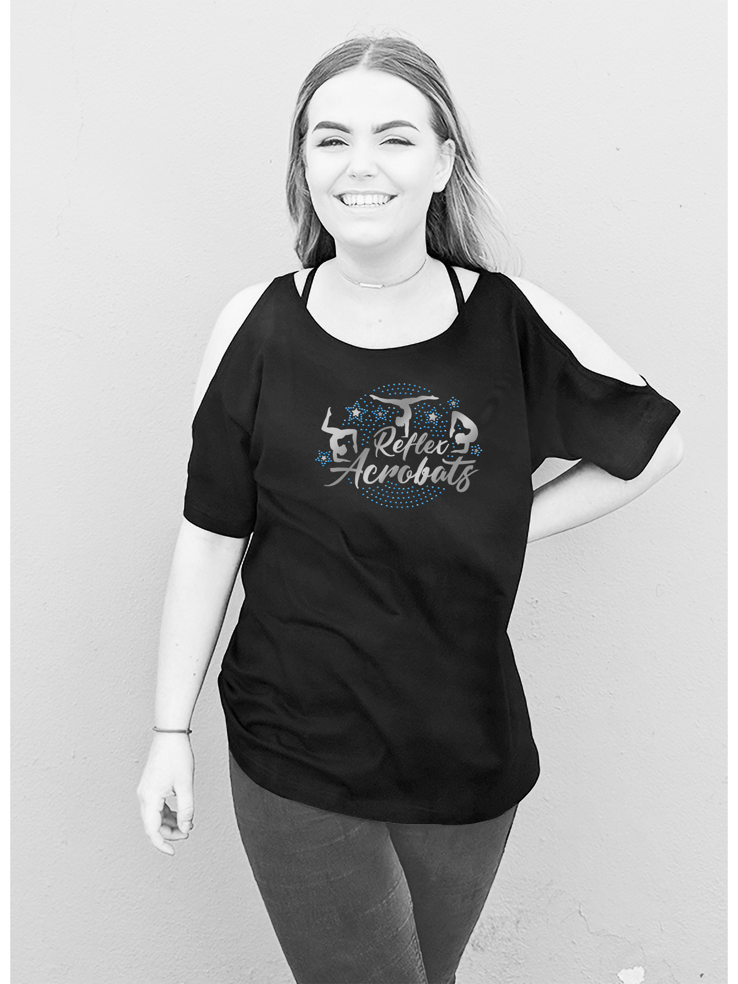 Reflex Acrobats Cold Shoulder T-Shirt