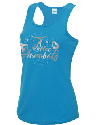 Reflex Acrobats Adults Racerback Sports Fabric Vest