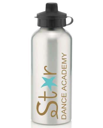 Star Dance Academy Silver Water Bottle