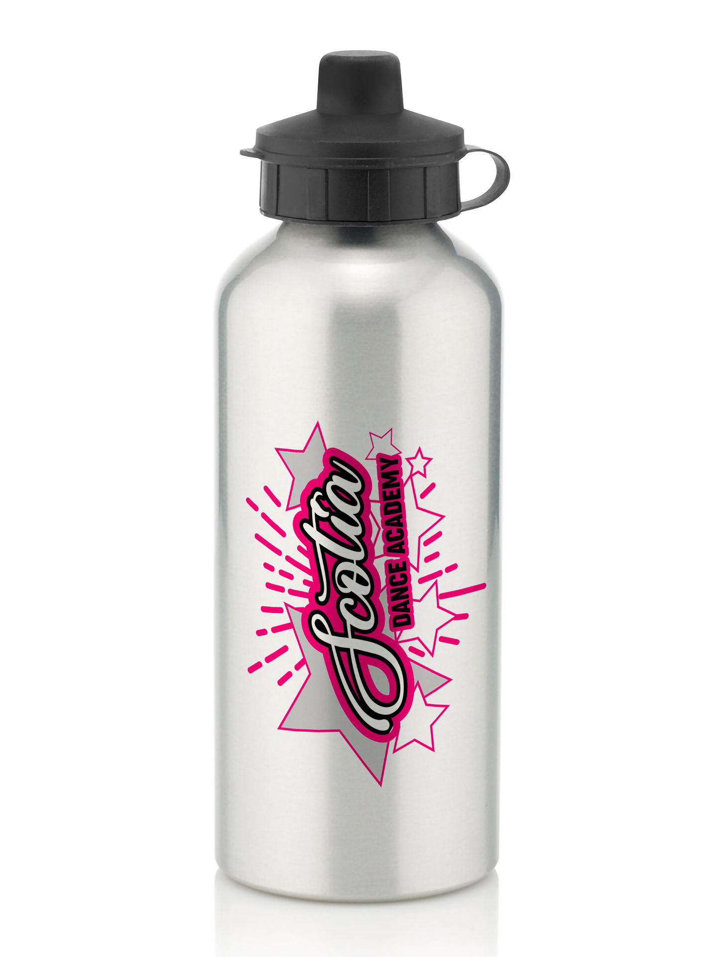 Scotia Dance Academy Silver Water Bottle