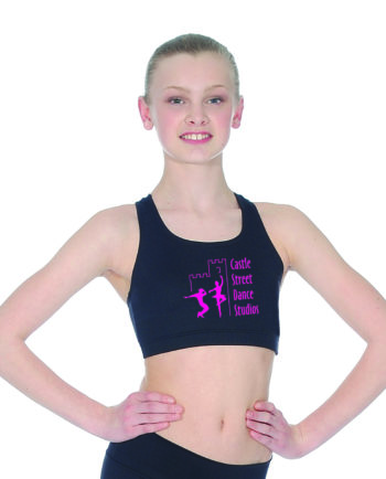 Castle Street Dance Studio RV Racerback Crop Top