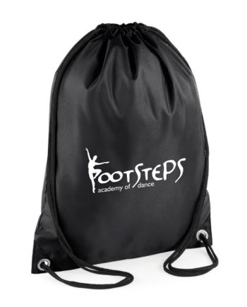 Footsteps Academy of Dance Drawstring Gym Bag