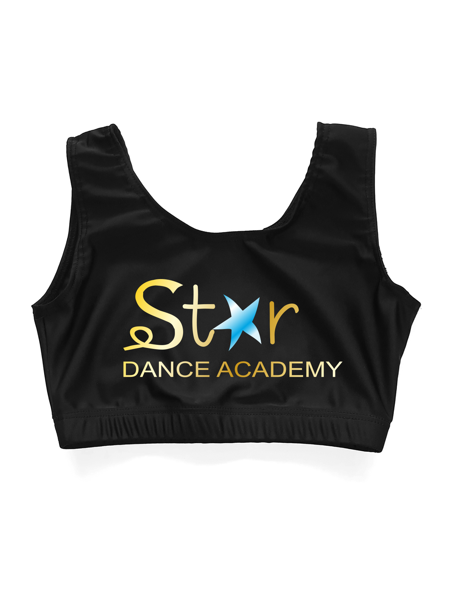 Star Dance Academy Lycra Crop Top