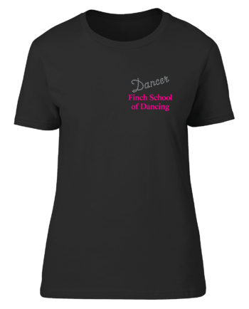 Finch School Of Dancing Fitted T-Shirt