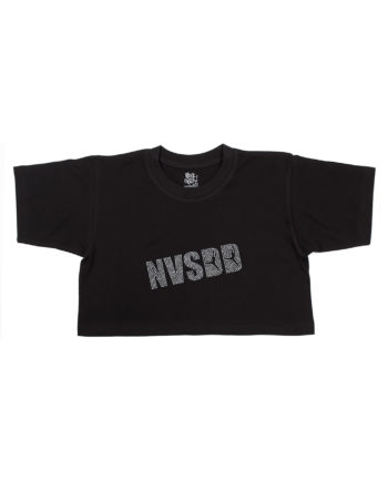 NVSDD Rhinestone Crop T-Shirt