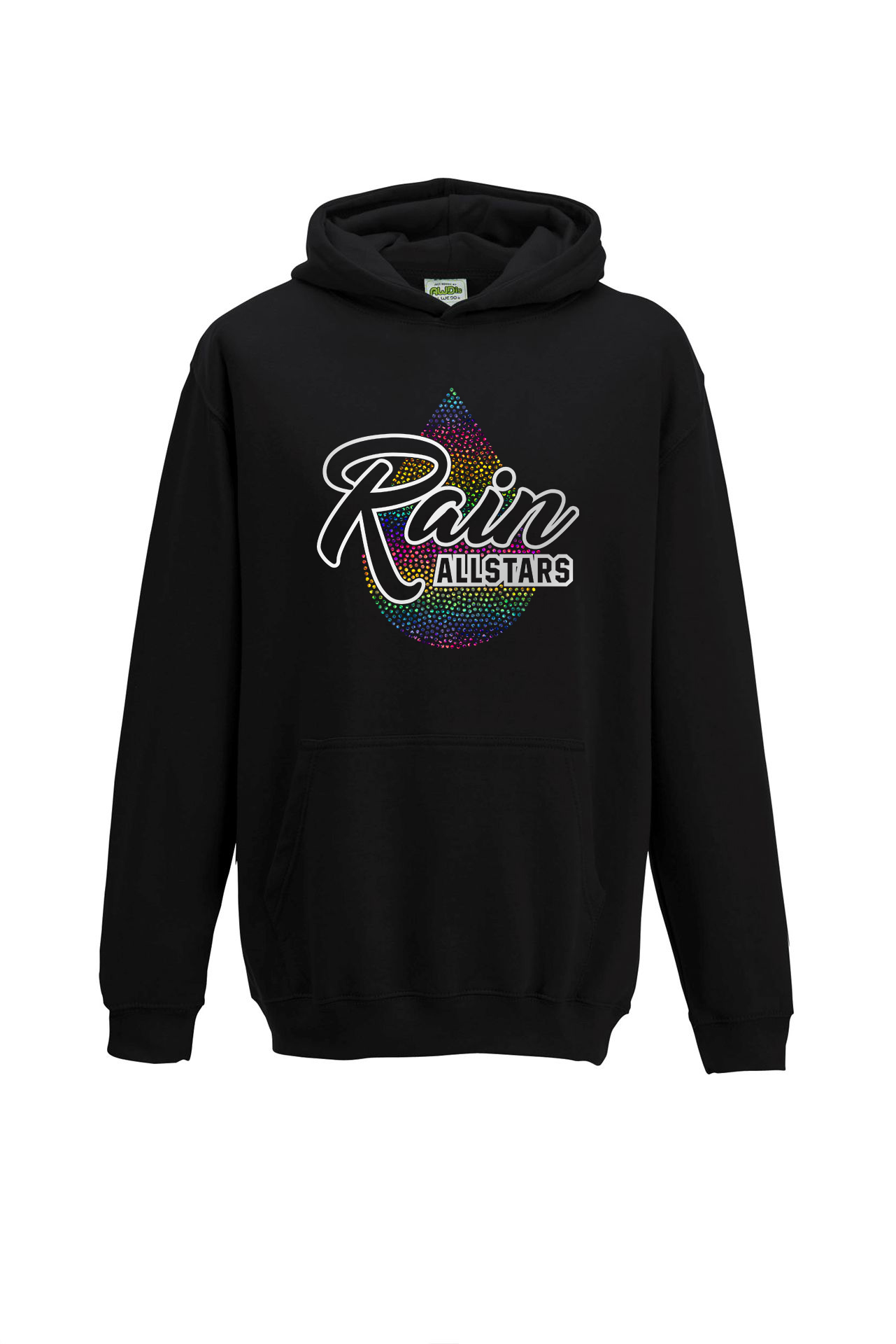 Rain Allstars Rainbow Holographix Pullover Hoodie | Rock the Dragon