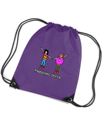 Freesoles Dance Drawstring Gym Bag
