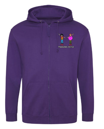 Freesoles Dance Zipped Hoodie
