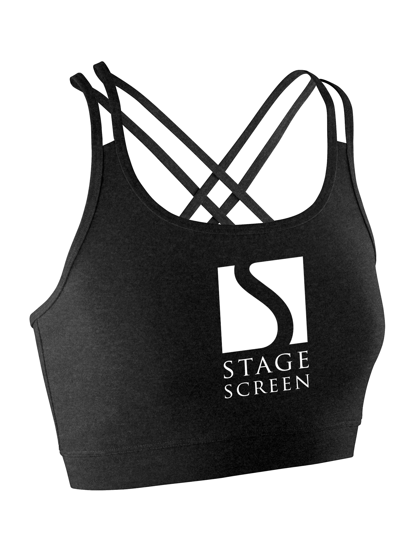 StageScreen Back Detail Lycra Crop Top