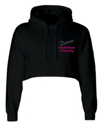 Finch School Of Dancing Crop Hoodie