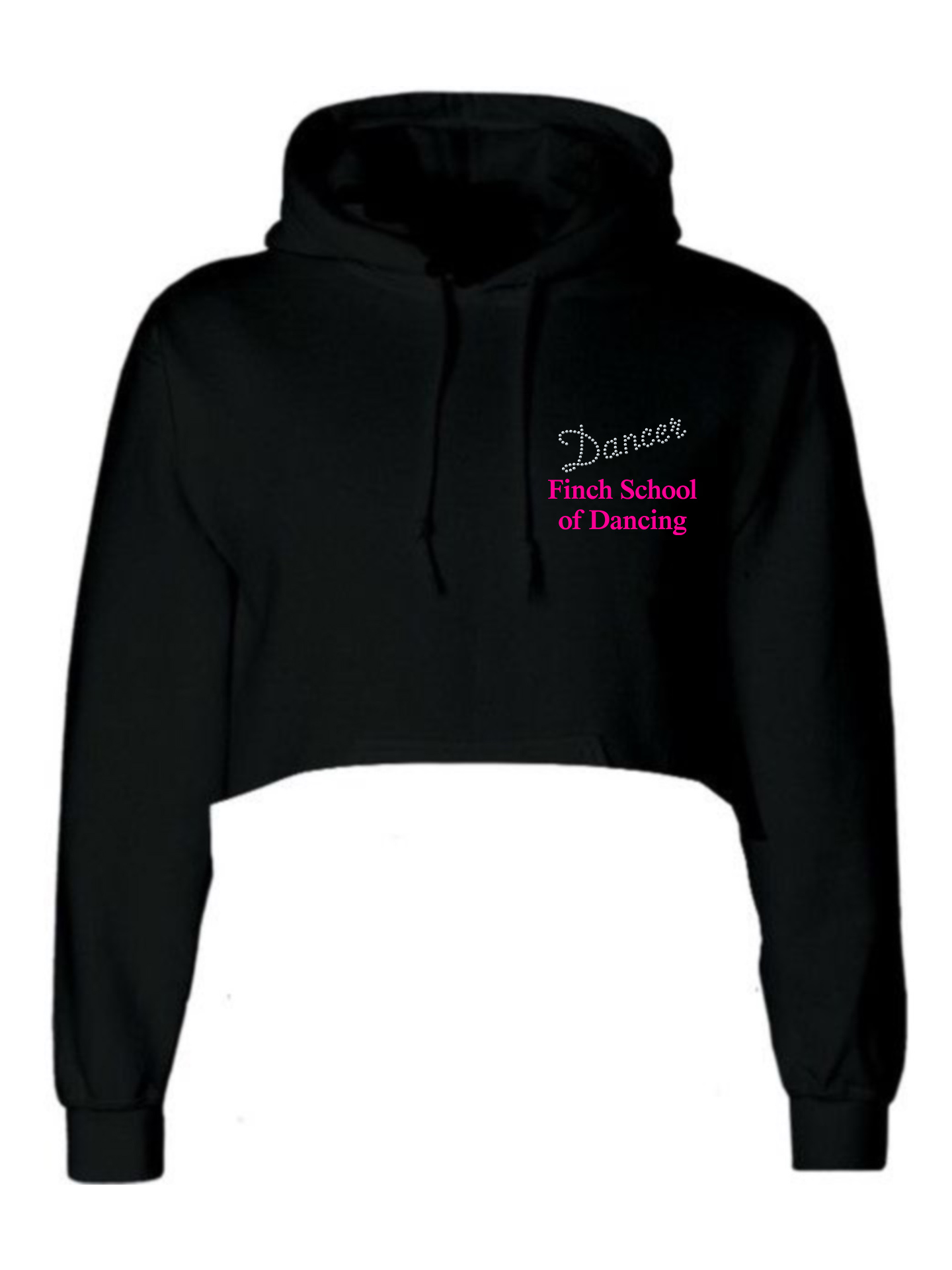 Finch School Of Dancing Crop Hoodie