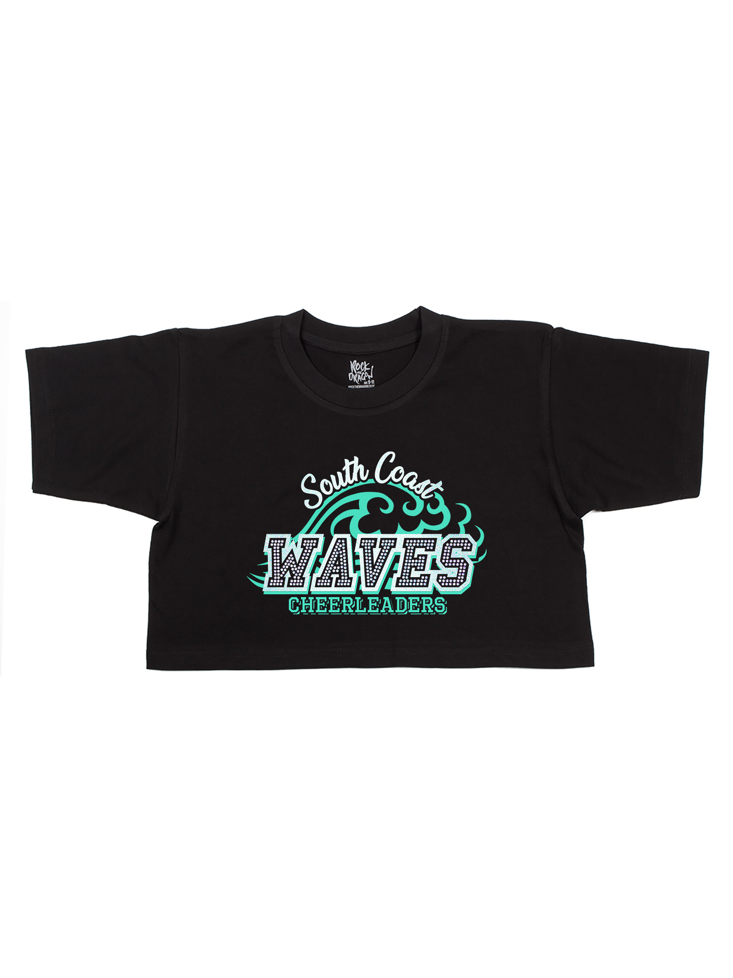 South Coast Waves Cropped T-shirt
